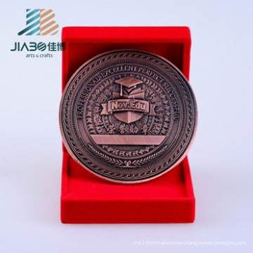 Direct Sell Antique Copper Custom Logo Metal Promotion Gifts Coins